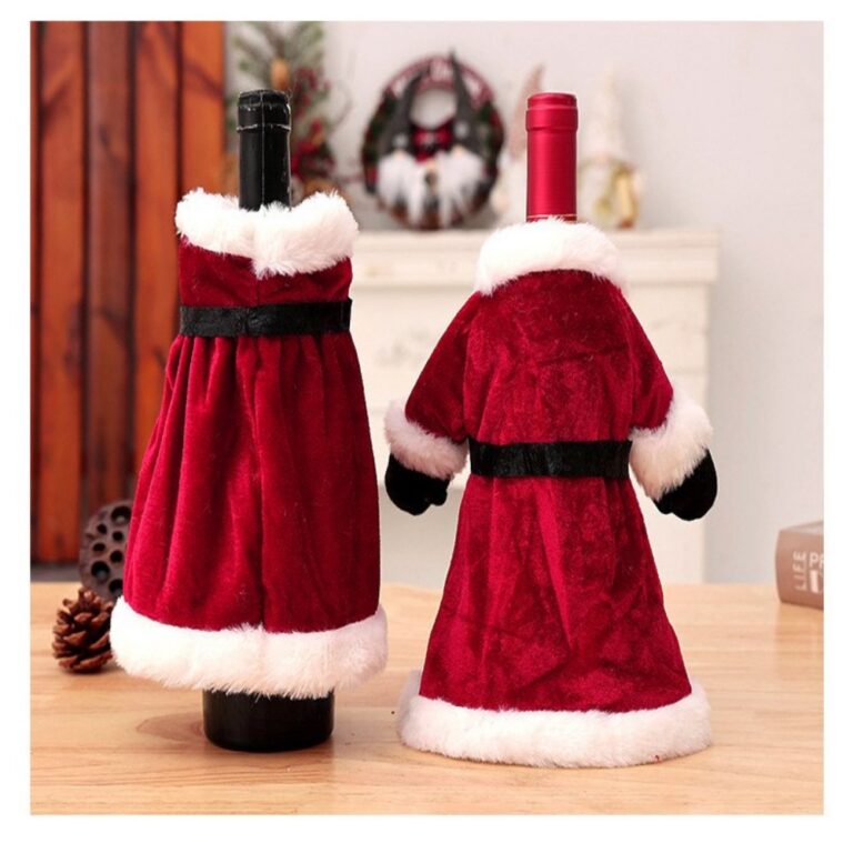 Christmas Wine Bottle Cover Christmas Wine Bottle Covers