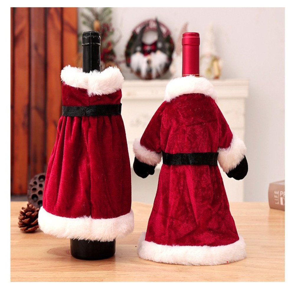 Christmas Wine Bottle Cover Christmas Wine Bottle Covers